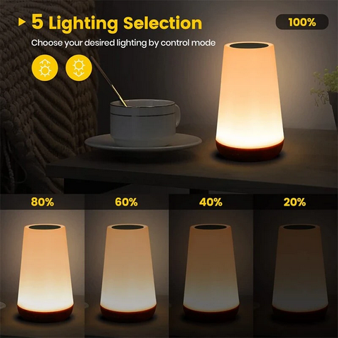 13 Color Changing Night Light Remote Control Touch Usb