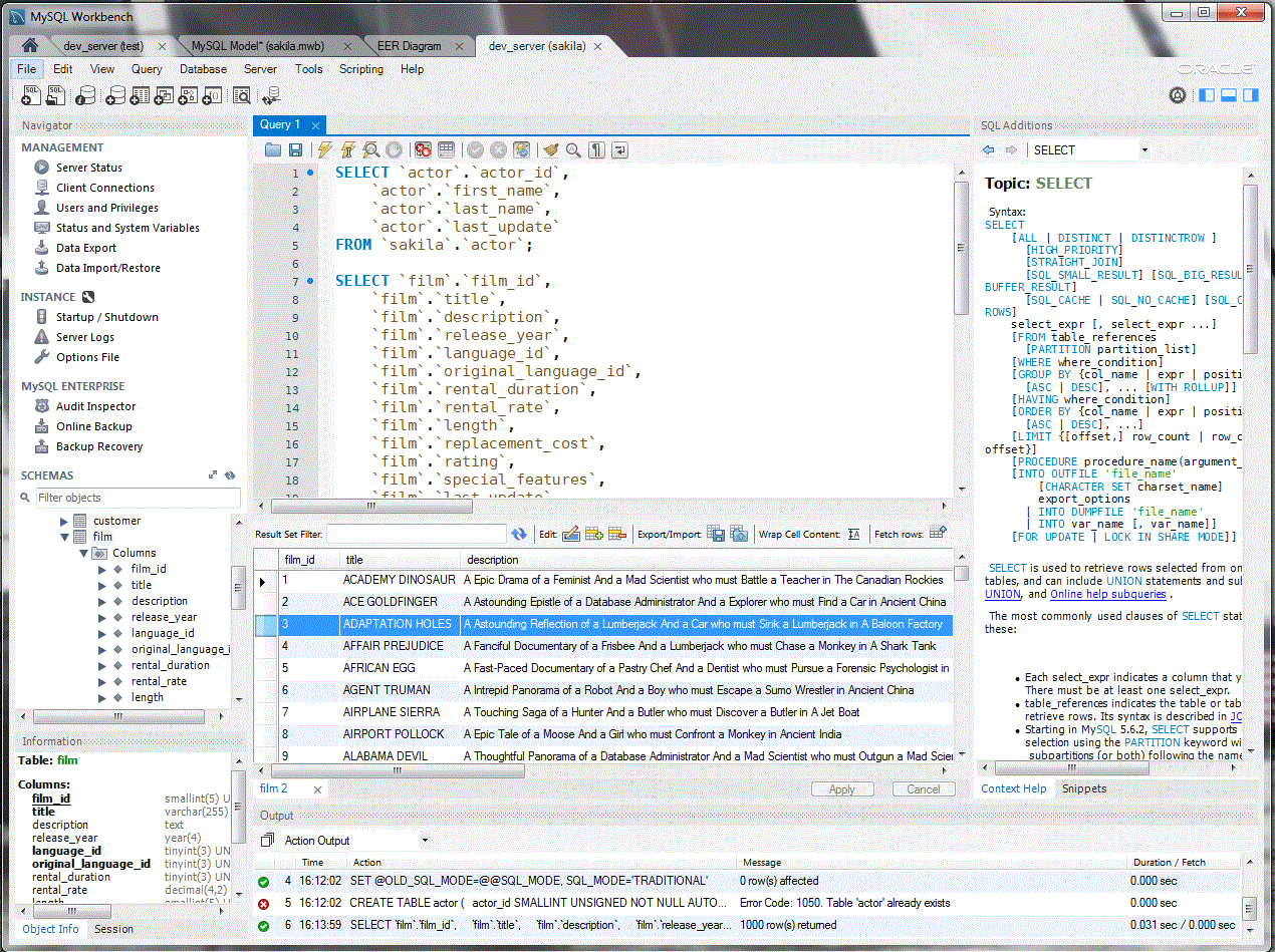 My SQL